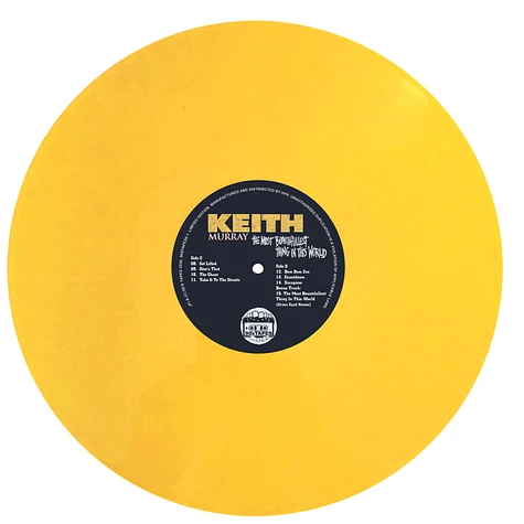 Keith Murray - The Most Beautifullest Thing In The World Colored Vinyl Edition