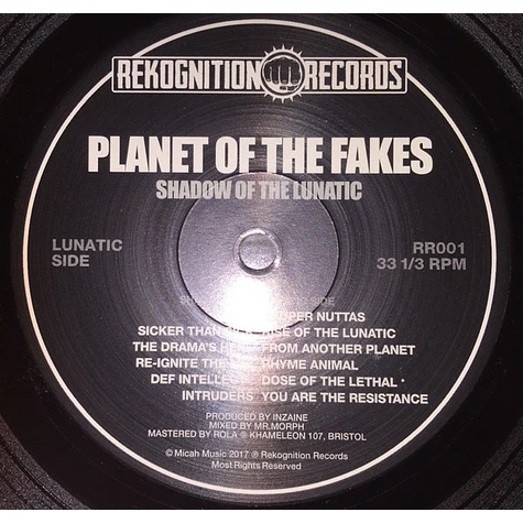 Planet Of The Fakes - Shadow Of The Lunatic