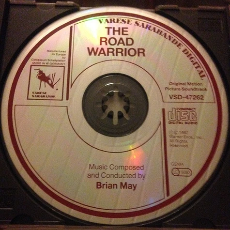 Brian May - The Road Warrior - Mad Max 2 (Original Motion Picture Soundtrack)