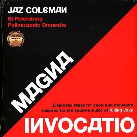 Jaz Coleman - Magna Invocatio Black & Red
