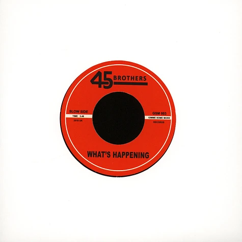 45 Brothers - Dynamite Sound / What's Happening