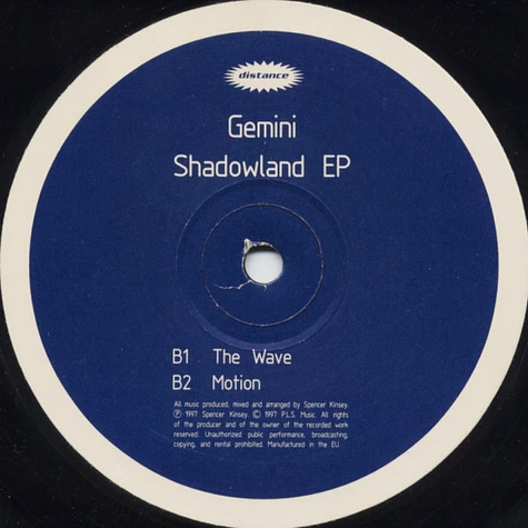 Gemini - Shadowland EP