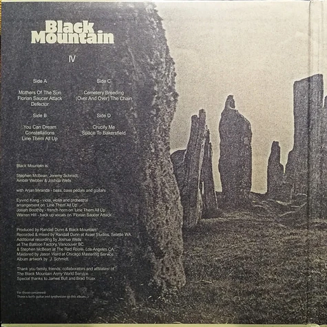 Black Mountain - IV