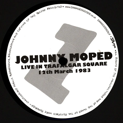 Johnny Moped - Live In Trafalgar Square 1983