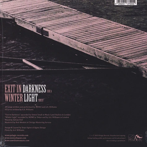 Mono & A.A.Williams - Exit In Darkness Black Vinyl Edition