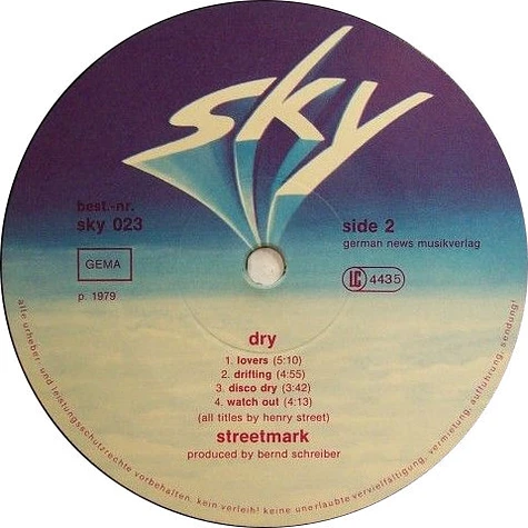 Streetmark - Dry