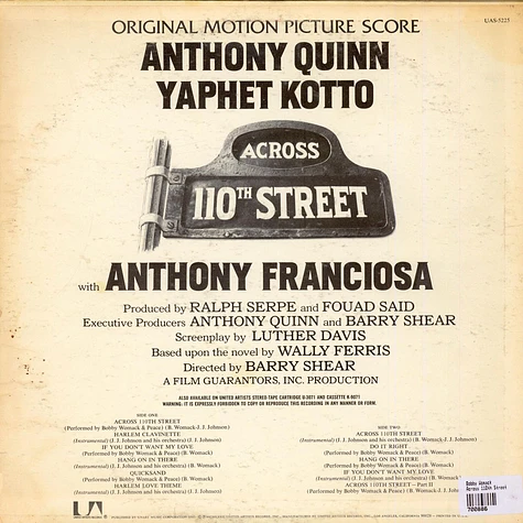 Bobby Womack, J.J. Johnson - Across 110th Street