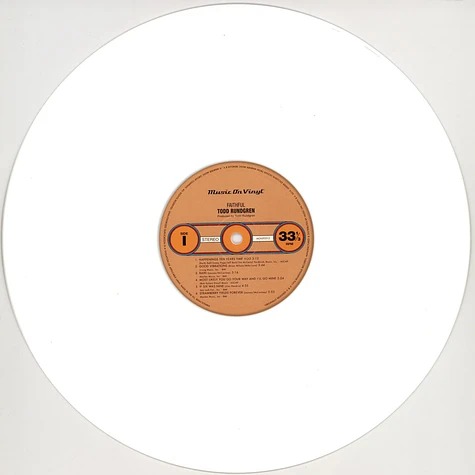 Todd Rundgren - Faithful Colored Vinyl Edition