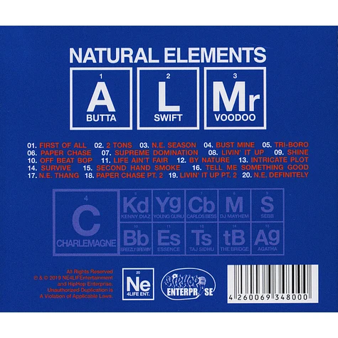 Natural Elements - 1999: 20th Anniversary Edition
