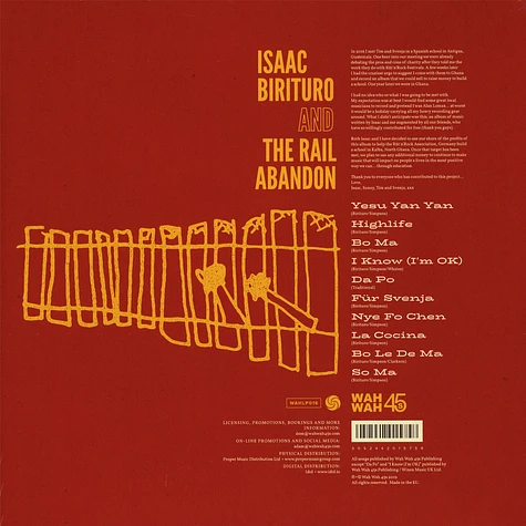 Isaac Birituro & The Rail Abandon - Kalba