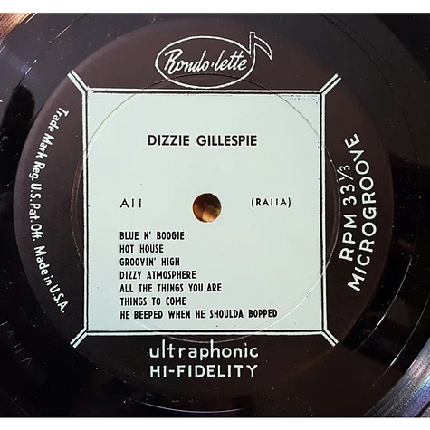 Dizzy Gillespie And His Orchestra - Dizzy Gillespie