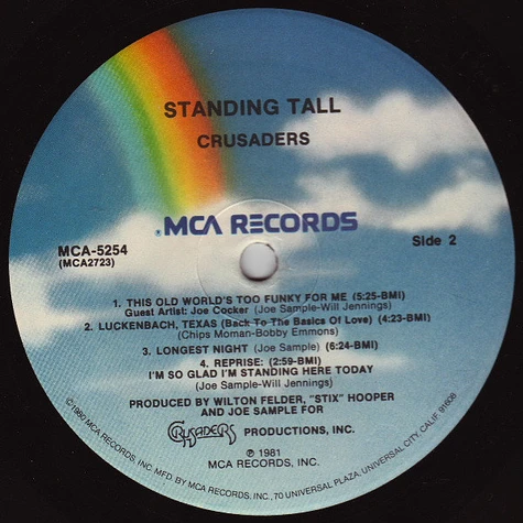 The Crusaders - Standing Tall