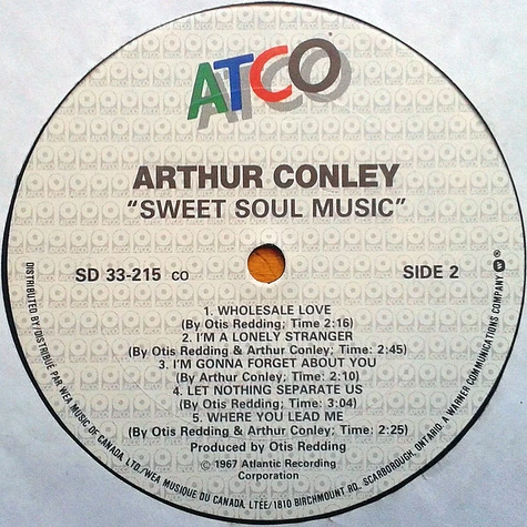 Arthur Conley - Sweet Soul Music