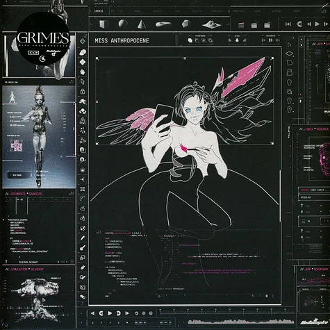 Grimes - Miss Anthroposcene Black Vinyl Edition