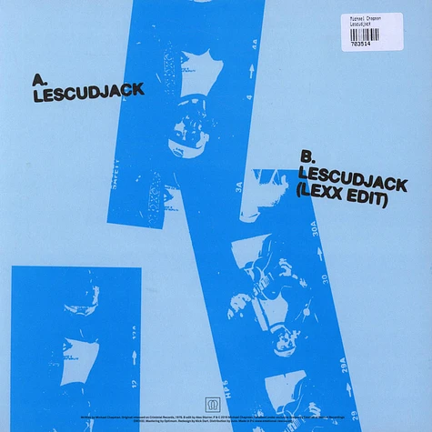 Michael Chapman - Lescudjack
