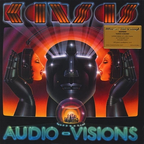 Kansas - Audio-Visions Limited Numbered Turquoise Vinyl Edition