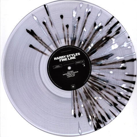 Harry Styles - Fine Line Black & White Splattered Vinyl Edition