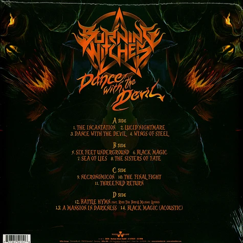 Burning Witches - Dance With The Devil Black Vinyl Edition