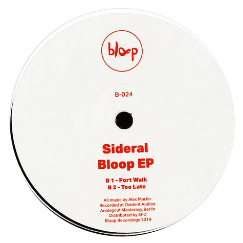 Sideral - Bloop EP