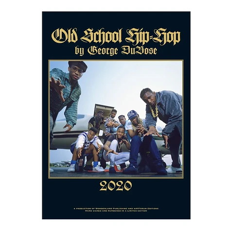 George DuBose - Old School Hip Hop Calendar 2020