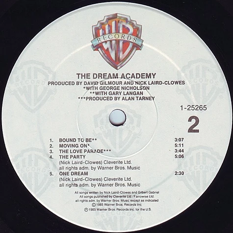 The Dream Academy - The Dream Academy