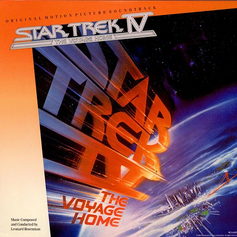 Leonard Rosenman - Star Trek IV: The Voyage Home (Original Motion Picture Soundtrack)