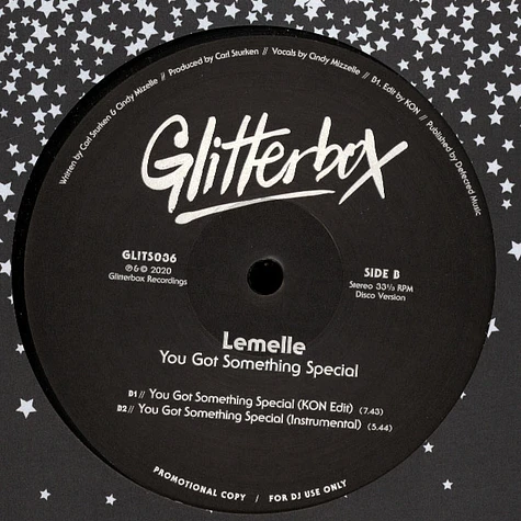 Lemelle - You Got Something Special Dr Packer & Kon Remixes
