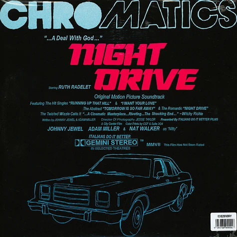 Chromatics - Night Drive Ivory Colored Vinyl Edition