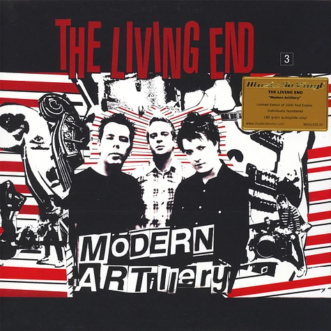 Living End - Modern Artillery Limited Numbered Red Vinyl Edition