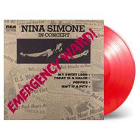 Nina Simone - Emergency Ward Limited Numbered Red Vinyl Edition
