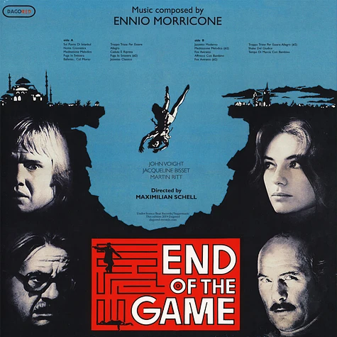 Ennio Morricone - OST End Of The Game (Il Giudice E Il Suo Boia) Blue Vinyl Edition