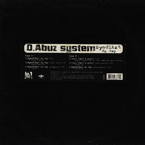D.Abuz System - Syndikat Du Rap