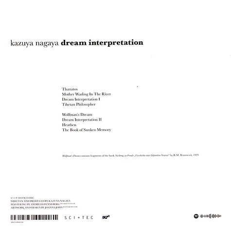 Kazuya Nagaya - Dream Interpretation Colored Vinyl Edition