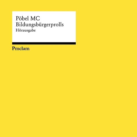 Pöbel MC - Bildungsbürgerprolls + Pöbel Sports EP HHV Exclusive Colored Edition