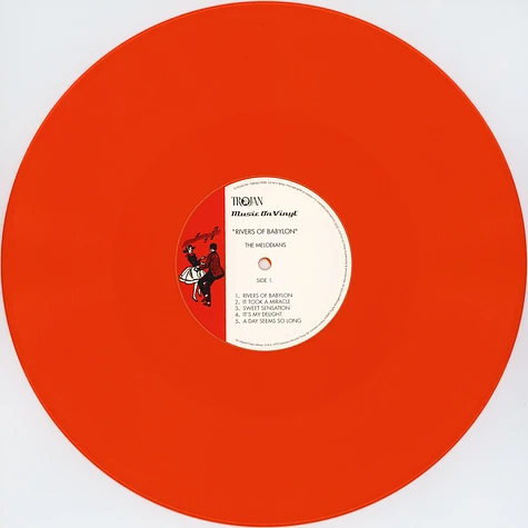 The Melodians - Rivers Of Babylon Limited Numbered Orange Vinyl Edition