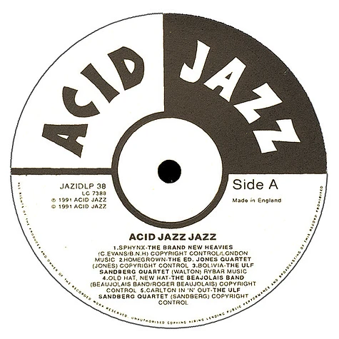 V.A. - Acid Jazz: Jazz