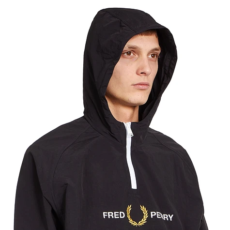 Fred Perry - Embroidered Half Zip Jacket