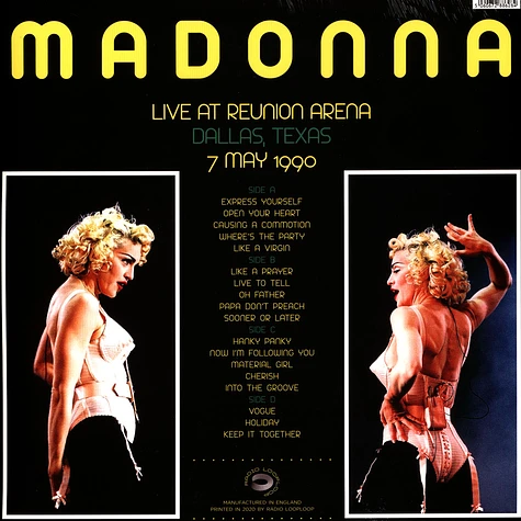 Madonna - Live At Reunion Arena Dallas Texas 1990