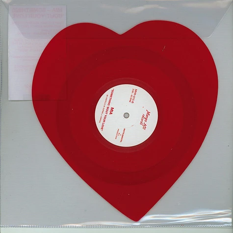 MIA. - Something 'Bout Our Love / Instrumental Heart Shaped Vinyl Edition