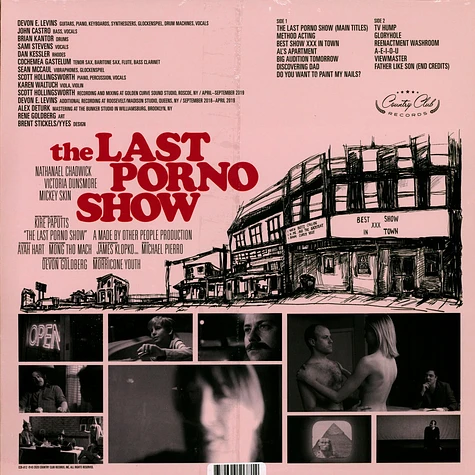 Morricone Youth / Devon Goldberg - OST The Last Porno Show