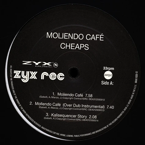 Cheaps - Moliendo Cafe