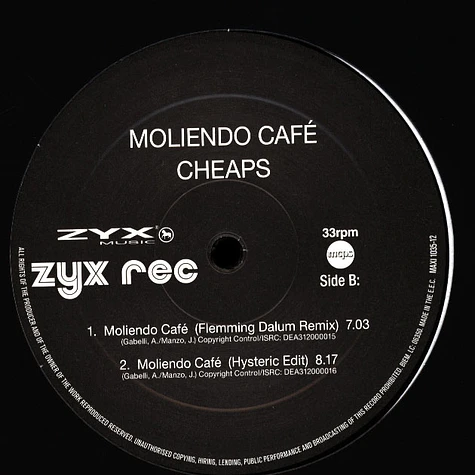 Cheaps - Moliendo Cafe