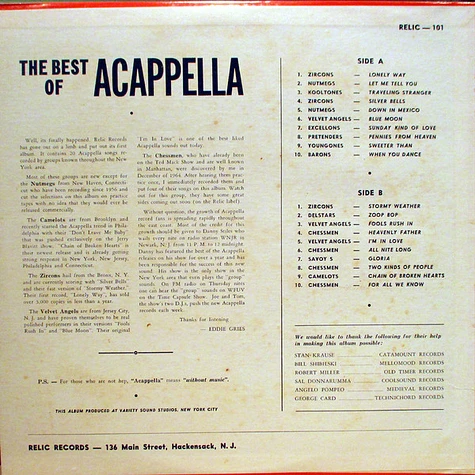 V.A. - The Best Of Acappella