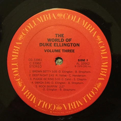 Duke Ellington - The World Of Duke Ellington Volume 3