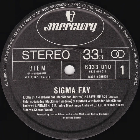 Sigma Fay - Love's Fool