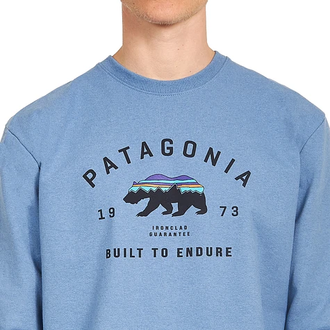 Patagonia - Arched Fitz Roy Bear Uprisal Crew Sweatshirt