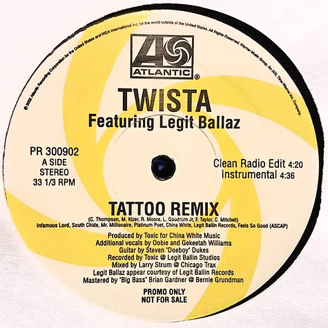 Twista - Tattoo (Remix)