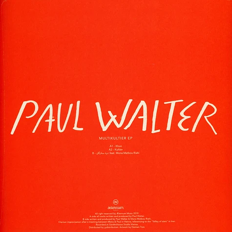 Paul Walter - Multikultier EP