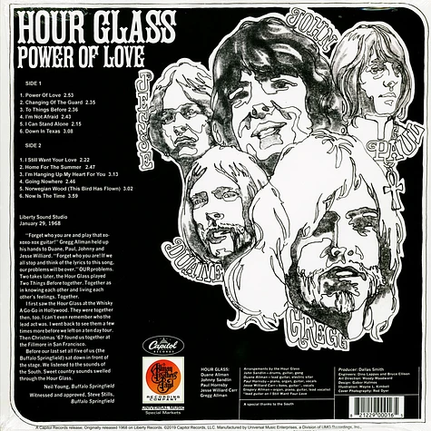 Hour Glass - Power Of Love
