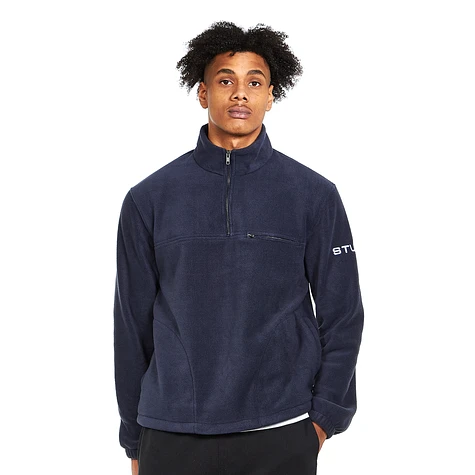 Stüssy - Half Zip Polar Mock